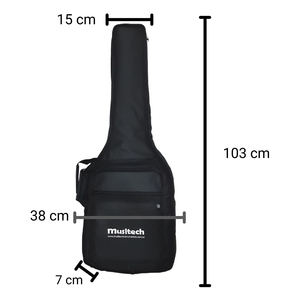 Bag para Guitarra Musitech NY600 Estofado - Luxo