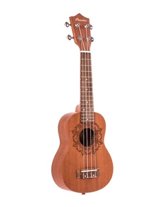 Ukulele Bamboo Soprano BU 21 Kailua Acústico Com Bag