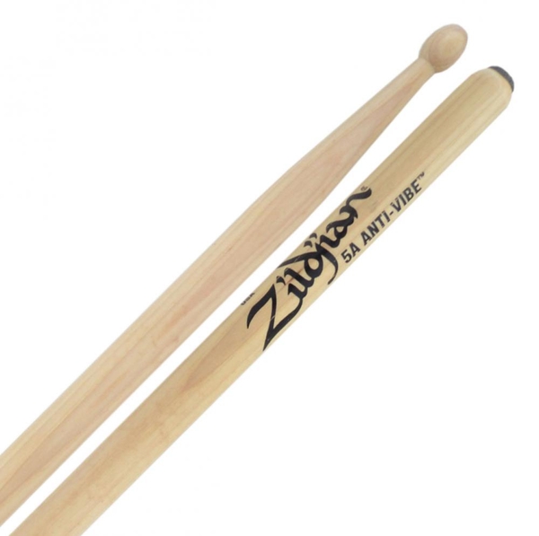 Baqueta Zildjian Mod. 5AWA - Anti-VIbe 5A Ponta Madeira