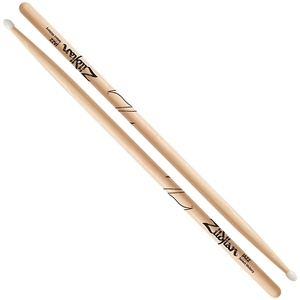 Baqueta Zildjian Mod.Zjzn - Hickory Jazz Ponta De Nylon