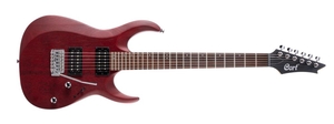 Guitarra Cort X100 OPBC (Open Pore Black Cherry)