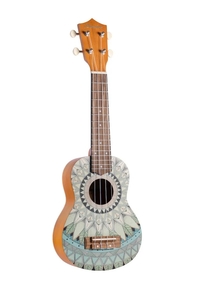 Ukulele Bamboo BU-21 Jade Soprano Com Bag