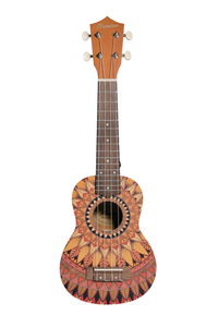 Ukulele Bamboo BU-21 Summer Soprano Com Bag