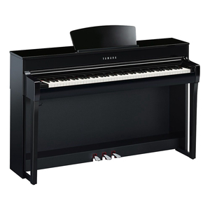 Piano Eletrônico Digital Yamaha Clavinova CLP 735PE - Preto Polido