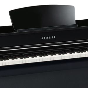 Piano Eletrônico Digital Yamaha Clavinova CLP 735PE - Preto Polido