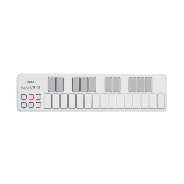 Teclado Controlador Korg Nanokey 2 White MIDI USB