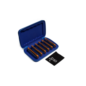 Kit Com 6 Gaitas Hering Master Blues Ab-B-Bb-Db-Eb-F# 90220 Com Estojo