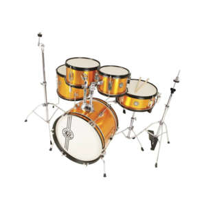 Bateria Nagano One JBJ1049 Junior Completa 5pç Metallic Orange