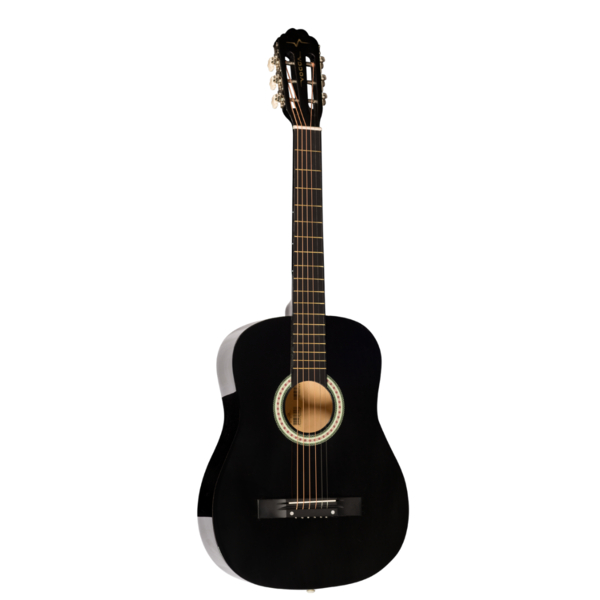 Violão Vogga VCA 102N BK Aço Preto