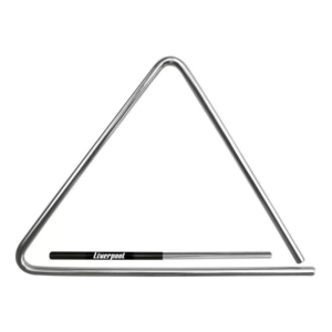 Triangulo Liverpool TR-30 Cromado 30Cm