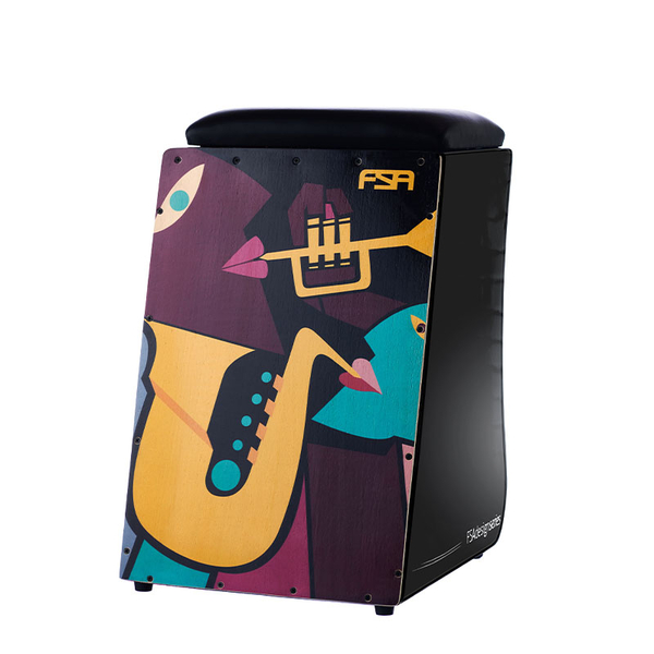 Cajon FSA Design FC 6655 Jazz Captação Dupla