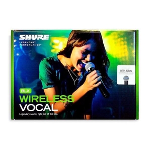 Sistema sem fio Shure BLX 24 BR / B 58 - J10