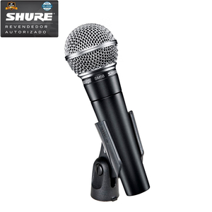 Microfone Shure SM-58 LC Vocal Dinâmico Cardióide