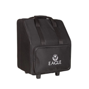 Acordeon Eagle EGA 0348 PBK 48 Baixos 3 Registros 26 Teclas com Bag