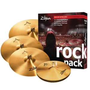 Kit de Pratos Zildjian Rock A Séries A 0801 R 14 17 19 20 