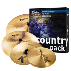 Kit de Pratos Zildjian Country K 0801 C 15 17 19 20 