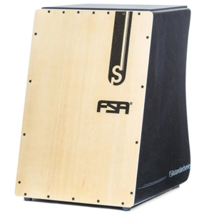 Cajon FSA Standard FS 2501 Preto Captação Dupla