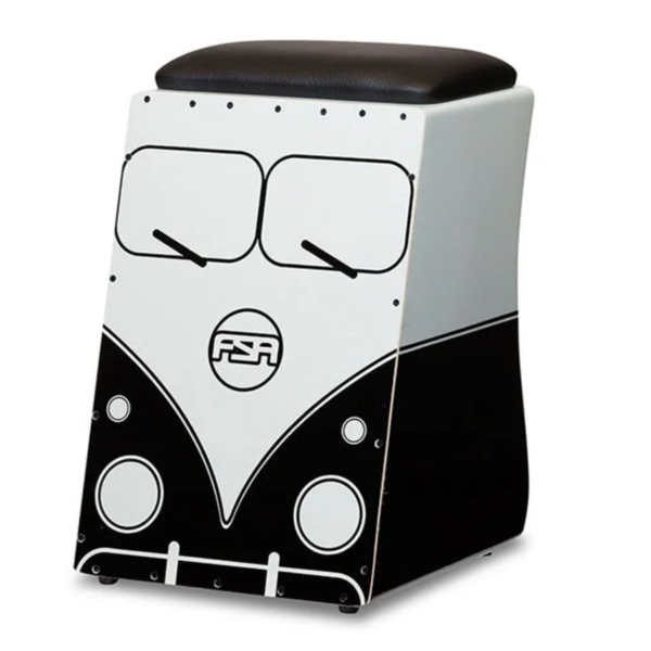 Cajon FSA Limited V-DUB FLS 04  Preto Captação Dupla