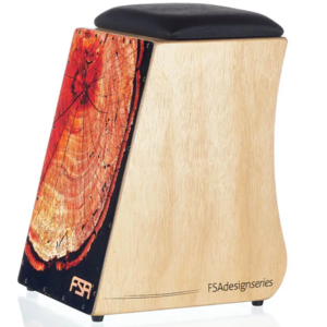 Cajon FSA Design FC 6661 Madeiro Dark Captação Dupla