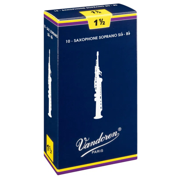 Palheta Vandoren Tradicional Sax Soprano SR 2015 Nº 1,5