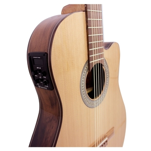 Violão Giannini NFLE Ceq N Nylon Flat Elétrico Natural