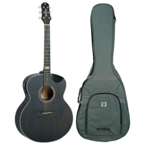 Violão Strinberg SJ 201 HC TOS EL-AC Semi-Jumbo com Bag