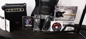 Kit Guitarra Washburn Kirk Hammett + Amplificador + Acessórios