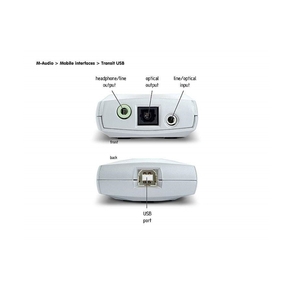 Placa de Som M-Audio Transit USB