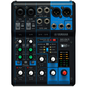 Mesa de Som Yamaha MG 06 X
