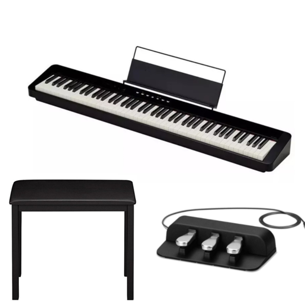 Kit Piano Casio PX-S1000 + Banco CB7 + Pedal Triplo SP34