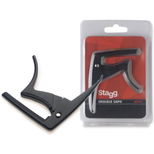 Capotraste Stagg Para Ukulele SCPUK BK