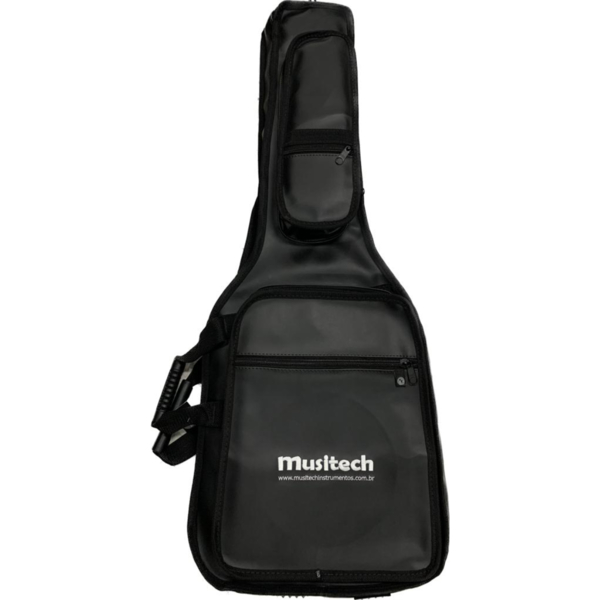 Bag Guitarra Focus Premium Couro Sintético Preto