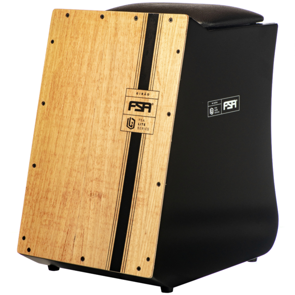 Cajon FSA Gibão Lite GB LTG-01 Preto BK Elétrico