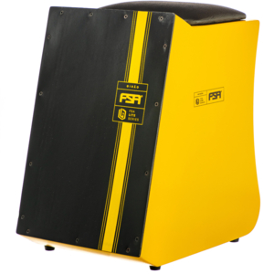 Cajon FSA Gibão Lite GB LTG-04 Amarelo Yellow Elétrico