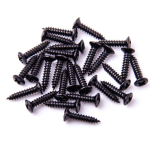 Parafuso Escudo Dolphin Preto 3 MM X 14 MM - 5069 24 un