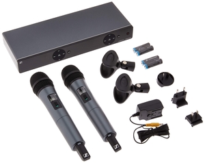 Sistema S/Fio Sennheiser XSW1-835 Dual Duplo Mão