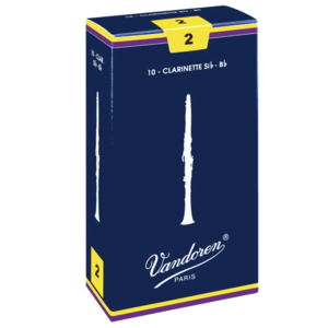 Palheta Vandoren Tradicional Clarineta CR-102 Nº 2