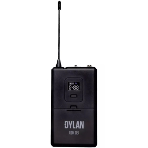 Sistema S/Fio Dylan UDX-05 Black Multi 30 Canais UHF