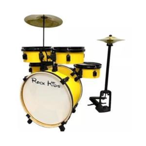 Bateria RMV Infantil Rock Kids Amarela PBNC14014