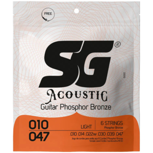 Encordoamento SG Violão 0,010 Phosphor Bronze - 6690