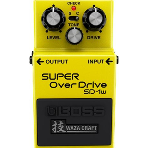 Pedal Boss SD-1 W Waza Craft Edição Especial 