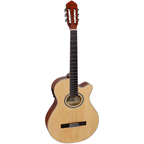 Violão Giannini GNF-1 D CEQ NS Nylon Eletroacústico Natural Satin