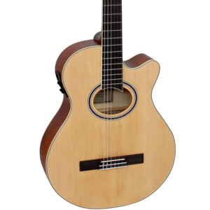 Violão Giannini GNF-1 D CEQ NS Nylon Eletroacústico Natural Satin