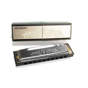 Gaita Hohner Hot Metal A 20V ABS Preto