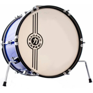 Bateria Nagano One JBJ1049 Azul Junior Completa 5 Peças