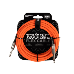 Cabo Instrumentos Ernie Ball Flex 20 PO6421 6,09M R/R Orange