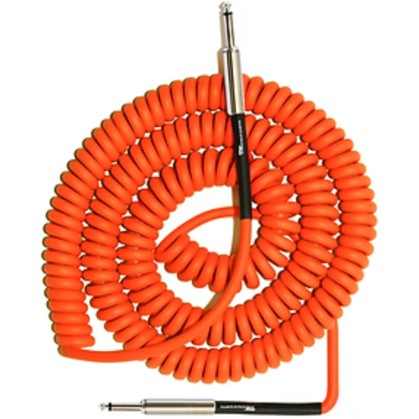 Cabo Instrumento Tecniforte JIO 30 NIHD Jimi Coil 30 FT Orange 9,15M