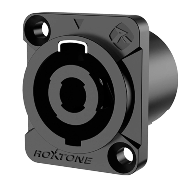 Conector Roxtone RS4MD-T Speakon Painel Femea 4P Quadrado