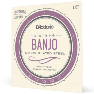 Encordoamento Banjo DAddario J-57 5 Cordas