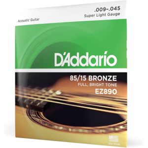 Encordoamento Violão DAddario EZ-890 Bronze